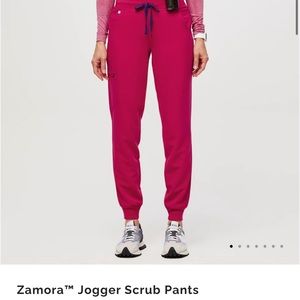 NWT Figs Zamora joggers ultra rose size small tall